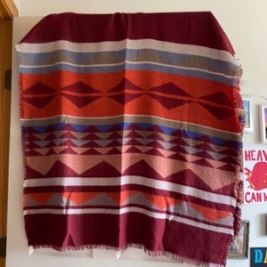 woman’s blanet scarf